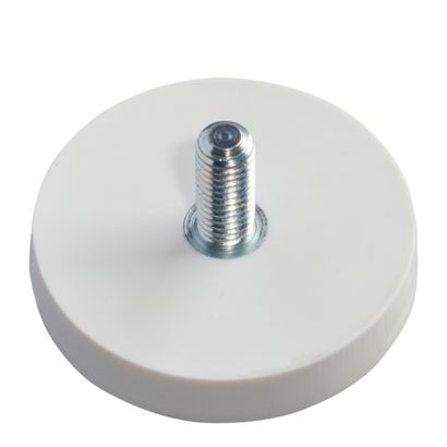 Aimants caoutchoutés avec filetage 31 mm | null | M5x12 mm
