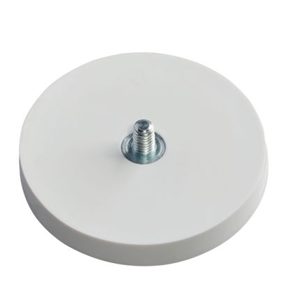 Aimants caoutchoutés avec filetage 43 mm | null | M4x6 mm