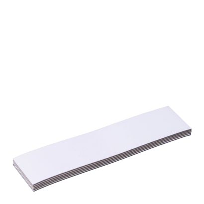 Étiquettes magnétiques inscriptibles null | 20 x 80 mm