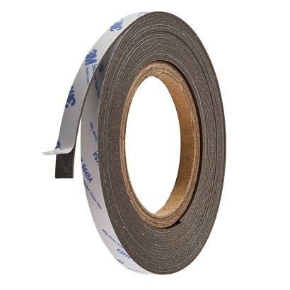 Bande magnétique néodyme, adhésive, extra forte 10 mm | 300 g/cm² | 5 m | 1,5 mm