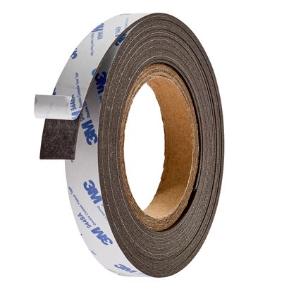 Bande magnétique néodyme, adhésive, extra forte 20 mm | 300 g/cm² | 5 m | 1,5 mm