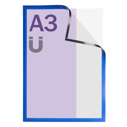 Cadre magnétique A3, magnétique bleu 
