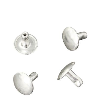 Rivets creux doubles, partie inférieure, fermée, type A, diamètre de la tête 7 mm 