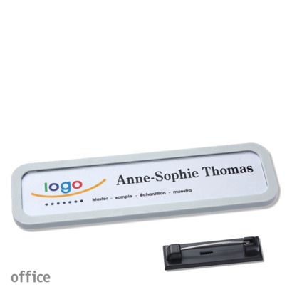 Porte-badges avec épingle OFFICE null | 75 x 17 mm