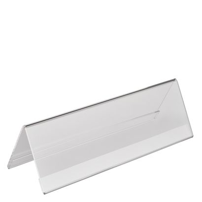Porte-nom, acrylique format paysage | 250 x 80 mm