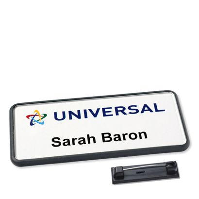 Badge nominatif Icon® avec épingle null