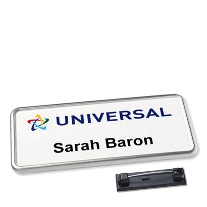 Badge nominatif Icon® avec épingle null