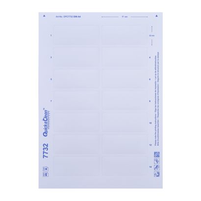 Planches d'impression, blanches Icon® 35 , 77 x 32 mm