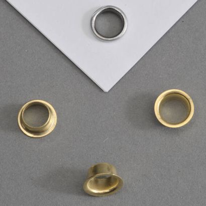 Œillets pour papier null | N° 8E - 5,5mm - 3,2mm