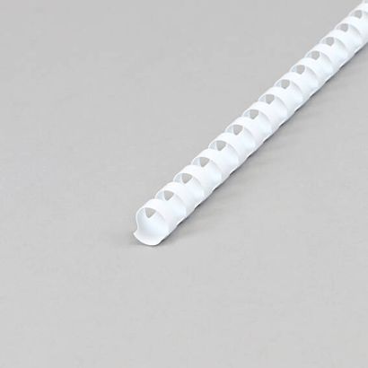 Spirales plastiques pour reliure A4, rond 14 mm | null