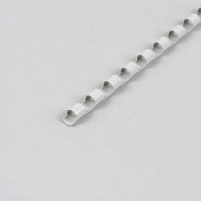 Spirales plastiques pour reliure A4, rond 6 mm | null
