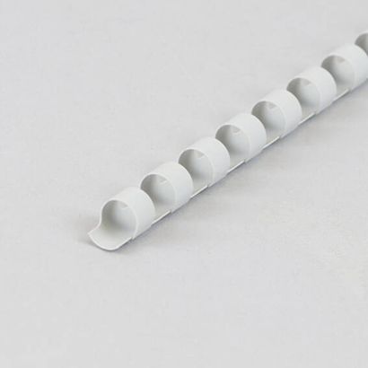 Spirales plastiques pour reliure A4, rond 8 mm | null