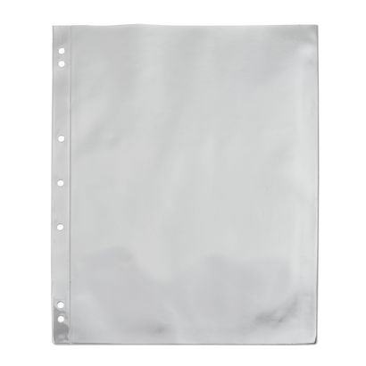 Pochettes perforées format US-Letter, PVC souple 140 µm 