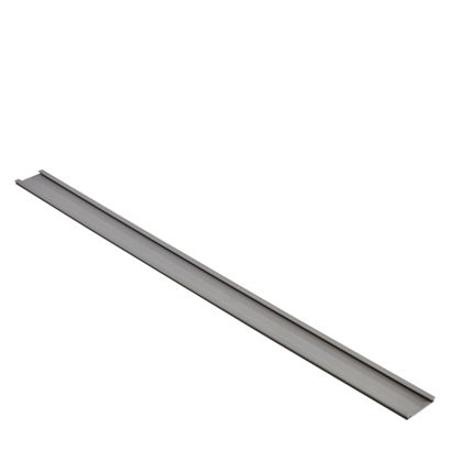Rail de guidage pour poussoir de produits, gris 285 mm