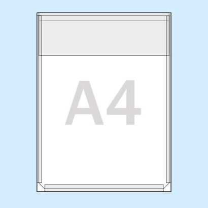 Pochettes rectangulaires, auto-adhésif, null | avec hauteur de remplissage | null