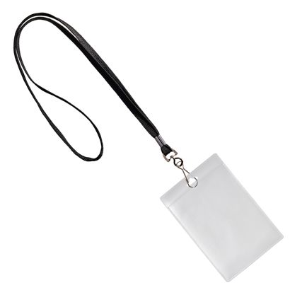 Porte-badge avec cordon portrait | null | A7