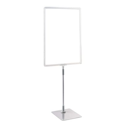Cadre pour affiche avec pied et support (kit) A3 null | null | surface d'appui: gris