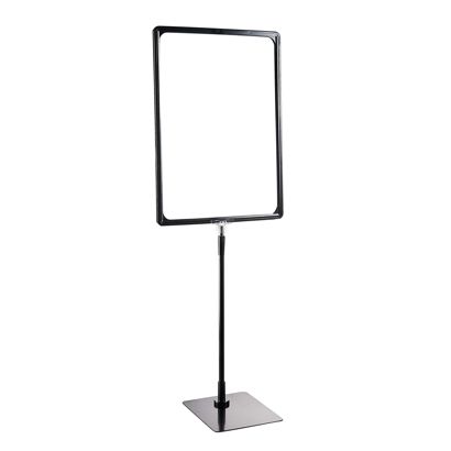 Cadre pour affiche avec pied et support (kit) A3 null | null | surface d'appui: noir