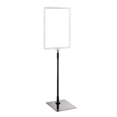 Cadre pour affiche avec pied et support (kit) A4 null | null | surface d'appui: noir