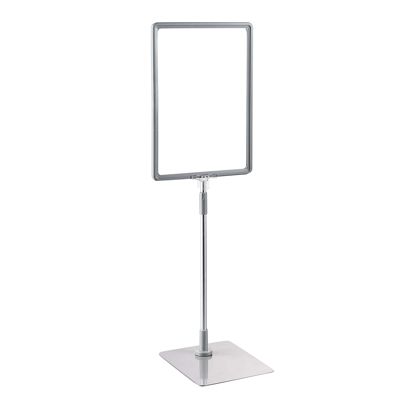 Cadre pour affiche avec pied et support (kit) A4 null | null | surface d'appui: gris