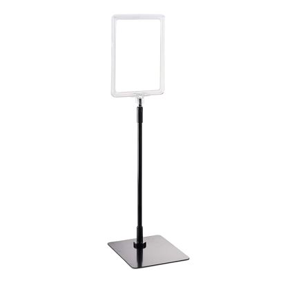 Cadre pour affiche avec pied et support (kit) A5 null | null | surface d'appui: noir