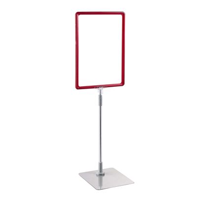 Cadre pour affiche avec pied et support (kit) A5 null | null | surface d'appui: gris