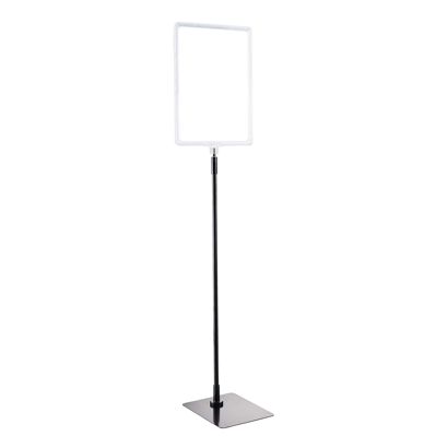 Cadre pour affiche avec pied et support (kit) A4 null | null | surface d'appui: noir