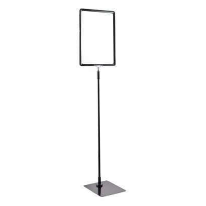 Cadre pour affiche avec pied et support (kit) A4 null | null | surface d'appui: noir