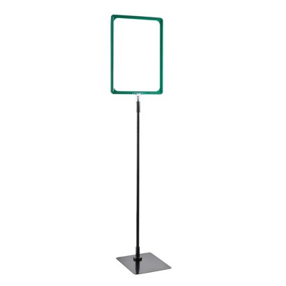 Cadre pour affiche avec pied et support (kit) A4 null | null | surface d'appui: noir