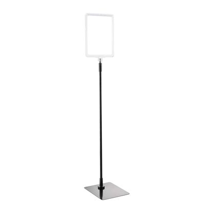Cadre pour affiche avec pied et support (kit) A5 null | null | surface d'appui: noir