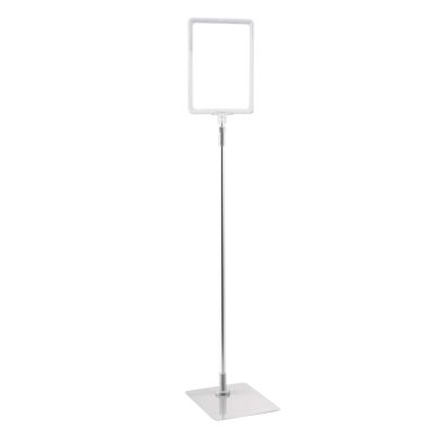Cadre pour affiche avec pied et support (kit) A5 null | null | surface d'appui: gris