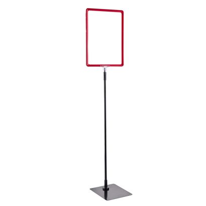 Cadre pour affiche avec pied et support (kit) A5 null | null | surface d'appui: noir