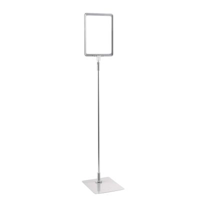 Cadre pour affiche avec pied et support (kit) A5 null | null | surface d'appui: gris