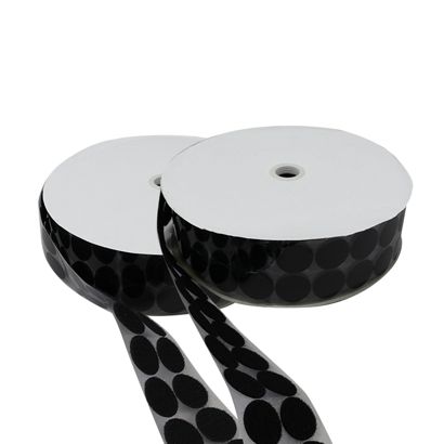 Pastilles auto-agrippantes en rouleau, 33 mm | null | Set - Crochet & Boucle