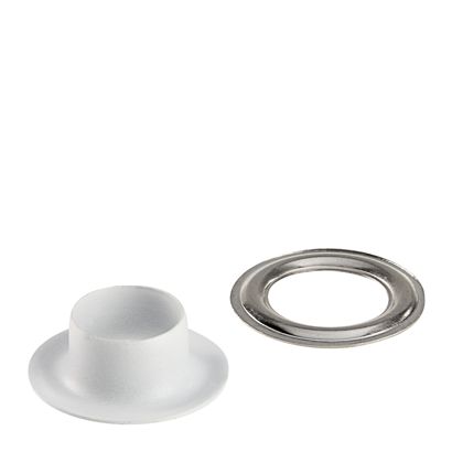 Œillets de bâche inoxydables, autocoupants, laiton null | Œillets ronds #1 (⌀ 8 mm)