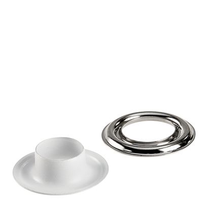 Œillets de bâche inoxydables, autocoupants, laiton null | Œillets ronds #2 (⌀ 9,2 mm)