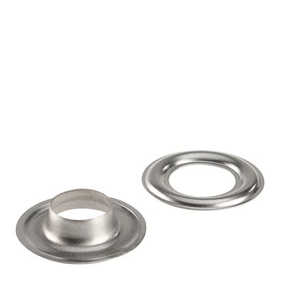 Œillets en acier inoxydable, auto-perforants Œillets ronds #3 (⌀ 11,3 mm)