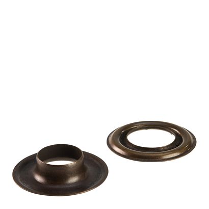Œillets de bâche inoxydables, autocoupants, laiton null | Œillets ronds #3 (⌀ 11,3 mm)