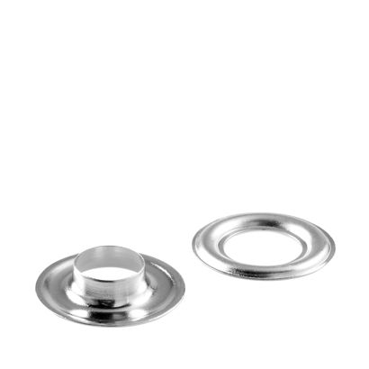 Œillets de bâche, autocoupants, acier null | Œillets ronds #3 (⌀ 11,2 mm)