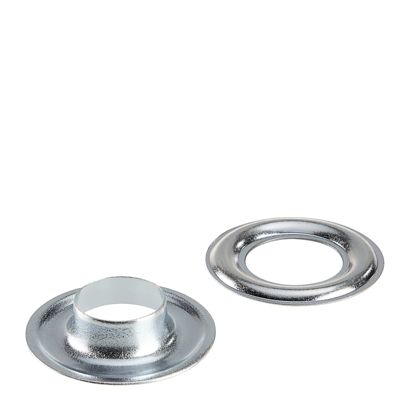 Œillets de bâche, autocoupants, acier null | Œillets ronds #3 (⌀ 11,3 mm)