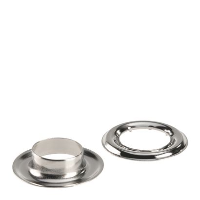 Œillets de bâche inoxydables, autocoupants, laiton null | Œillets ronds #4 (⌀ 15,2 mm)