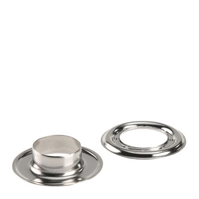 Œillets de bâche inoxydables, autocoupants, laiton null | Œillets ronds #5 (⌀ 16,2 mm)