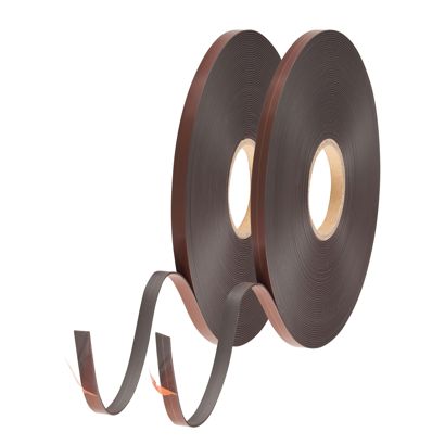 Bande magnétique avec contre-pièce, adhésive 12,7 mm | C+D (SET)  Colle premium