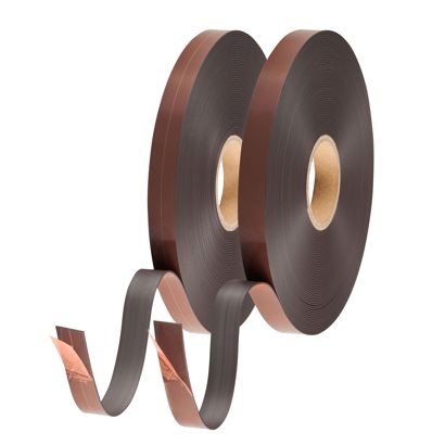 Bande magnétique avec contre-pièce, adhésive 25,4 mm | A+B (SET) - Colle premium