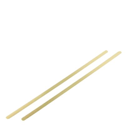 Lamelles de relieur 160 mm, laiton 
