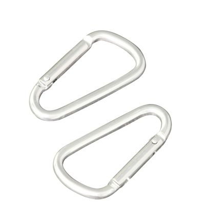 Mousquetons, aluminium null | 57 mm