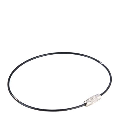 Porte-clés avec fermoir à vis, revêtement coloré null | 220 mm