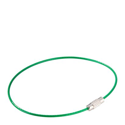 Porte-clés avec fermoir à vis, revêtement coloré null | 220 mm