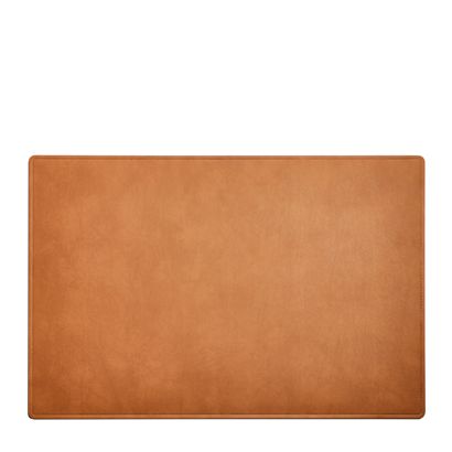 Sous-main cuir, marron naturel 