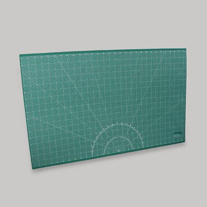 Tapis de découpe XL, 150 x 90 cm, autocicatrisant vert 